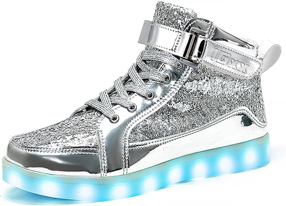 Herren-LED-Sneaker mit USB-Ladefunktion