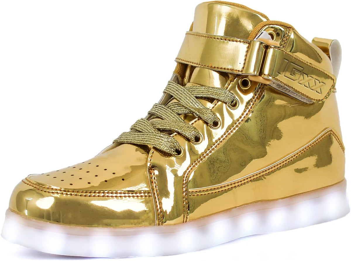 Herren-LED-Sneaker mit USB-Ladefunktion