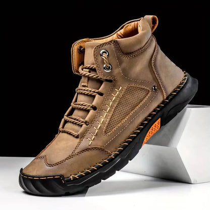 Herren-Wanderstiefel mit Fußgewölbestütze