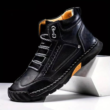 Herren-Wanderstiefel mit Fußgewölbestütze