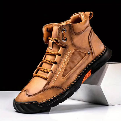 Herren-Wanderstiefel mit Fußgewölbestütze