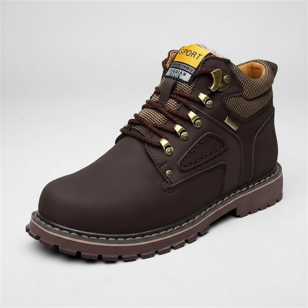 Herren-Winterschuhe im Retro-Design
