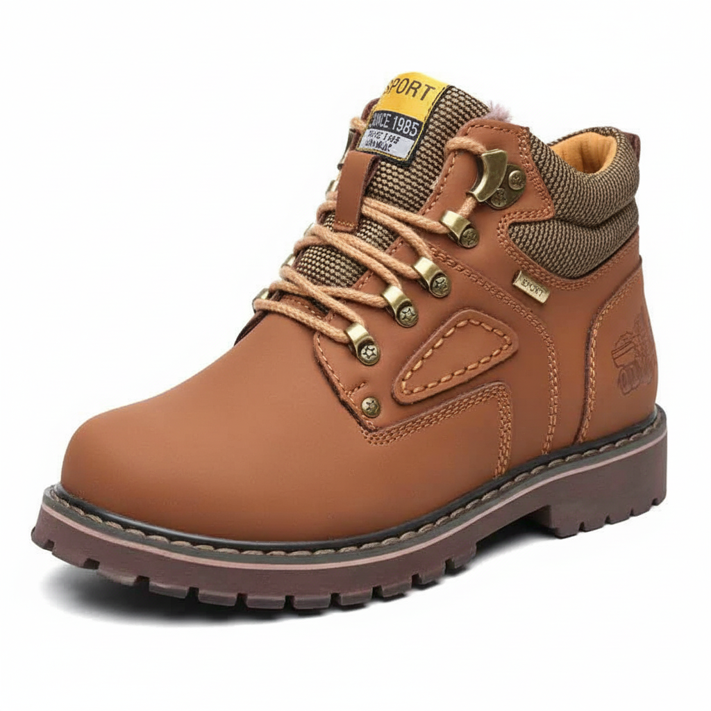 Herren-Winterschuhe im Retro-Design