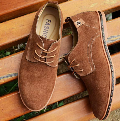 Herren-Derby-Schuhe mit Schnürung