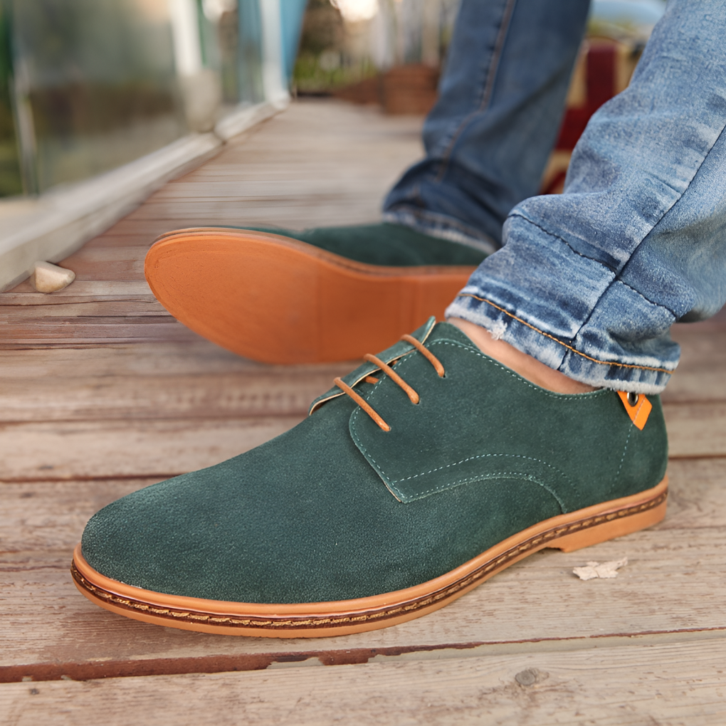 Herren-Derby-Schuhe mit Schnürung