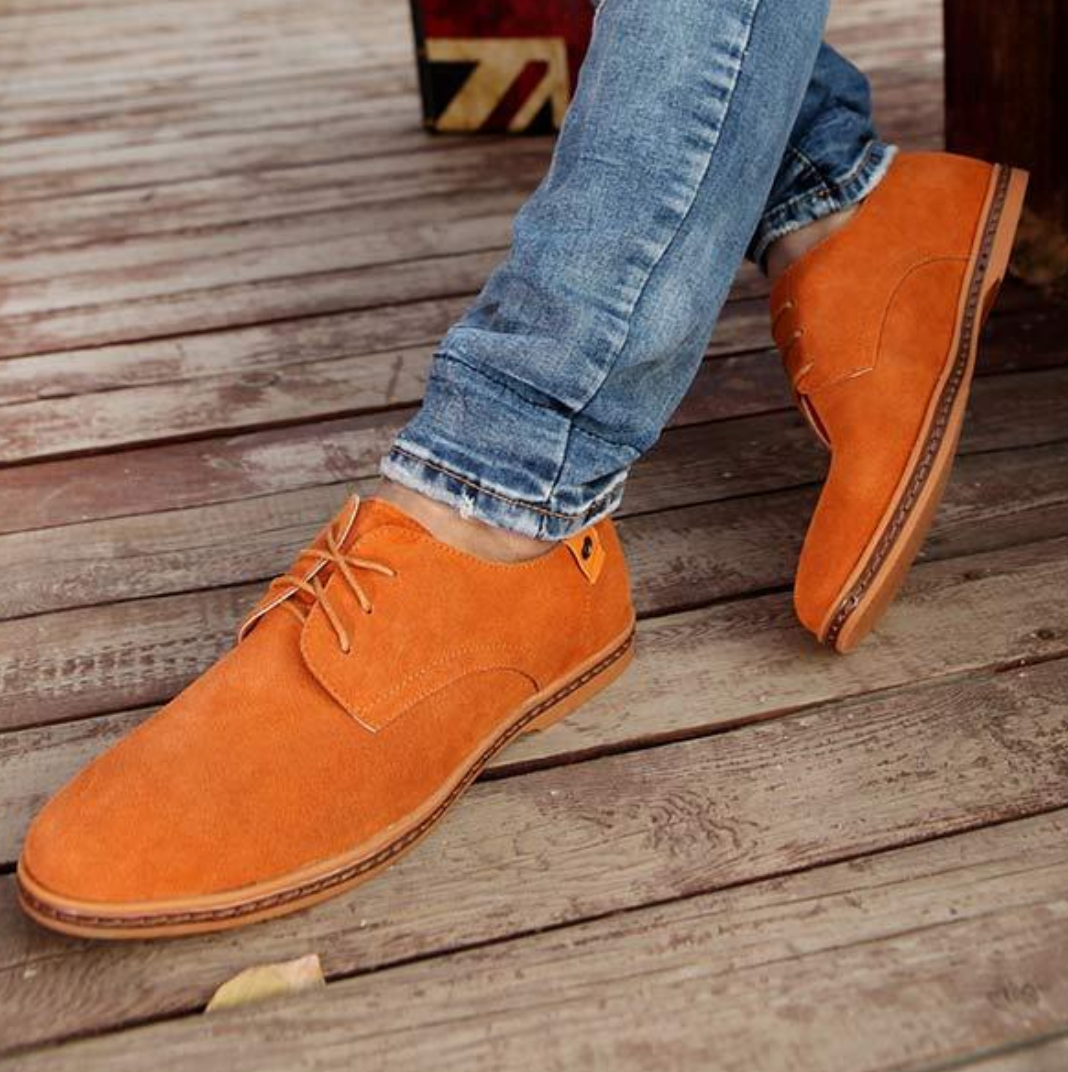 Herren-Derby-Schuhe mit Schnürung