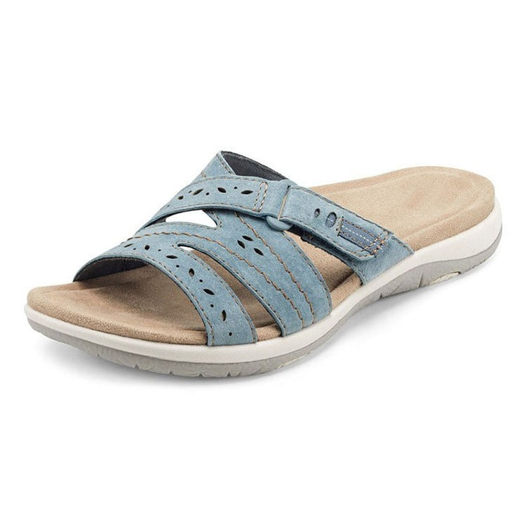 Damen Sommer Orthopädische Sandalen mit verstellbarer weicher Sohle