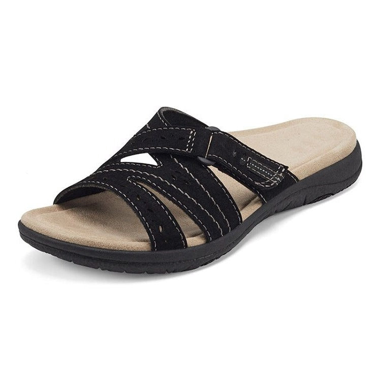 Damen Sommer Orthopädische Sandalen mit verstellbarer weicher Sohle