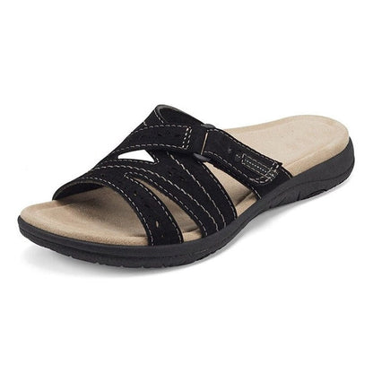 Damen Sommer Orthopädische Sandalen mit verstellbarer weicher Sohle