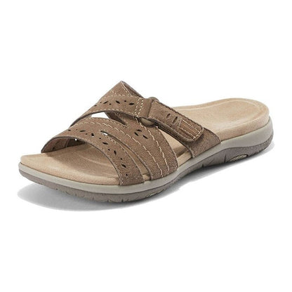 Damen Sommer Orthopädische Sandalen mit verstellbarer weicher Sohle