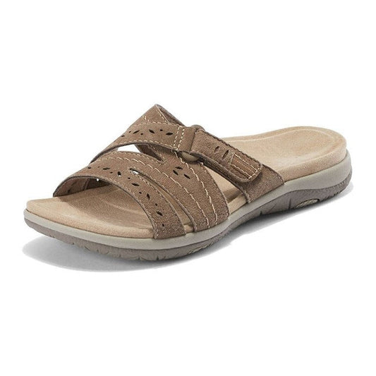 Damen Sommer Orthopädische Sandalen mit verstellbarer weicher Sohle