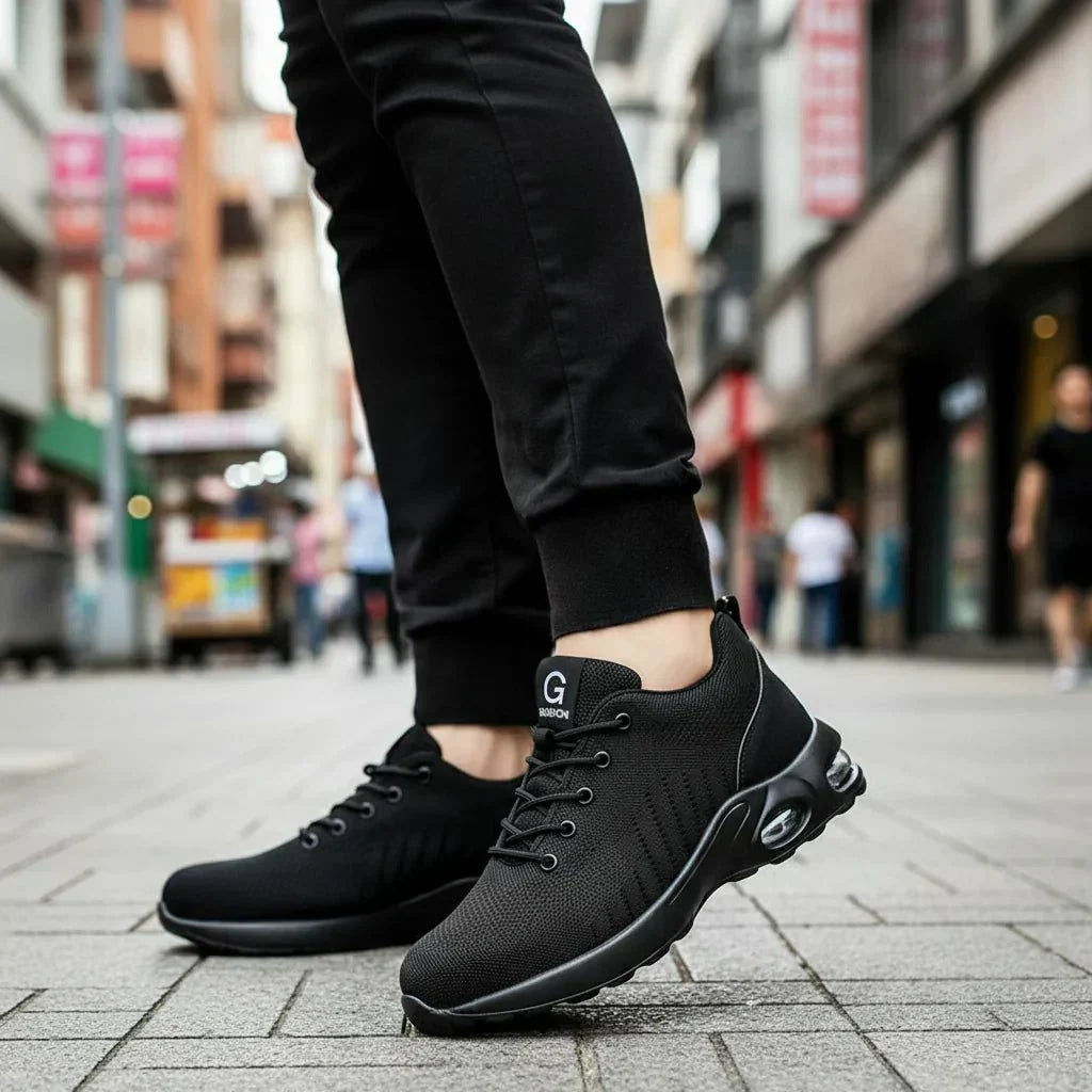 Herren-Arbeitsstiefel mit Stahlkappe