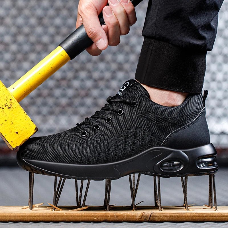 Herren-Arbeitsstiefel mit Stahlkappe